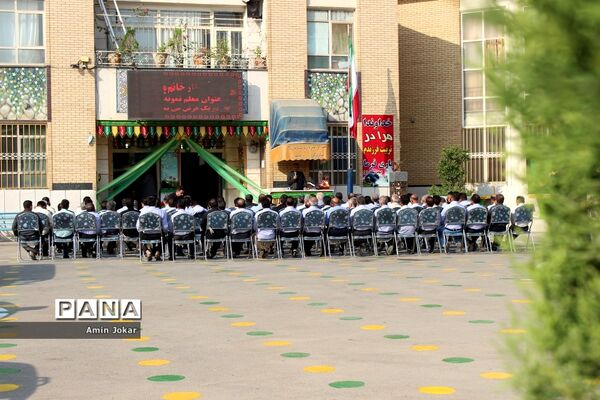 مانور سرویس مدارس شهر شیراز به مناسبت آغاز سال تحصیلی