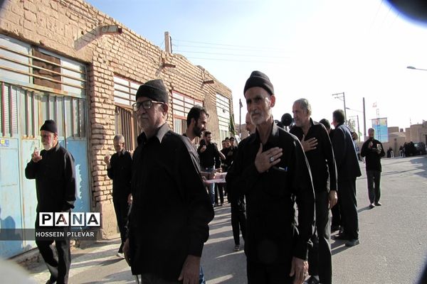 هیات های عزاداری درشهرستان خوسف