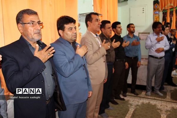 مراسم عزاداری محرم در اداره کل آموزش و پرورش استان  بوشهر