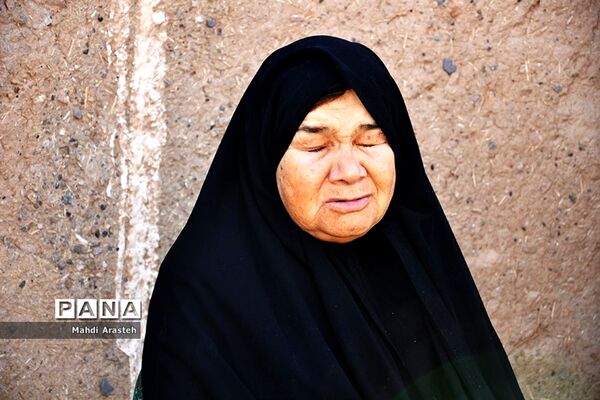 حضور دسته‌های سینه زنی برسر مزار شهید قهرمان شهرستان خوسف  خراسان جنوبی