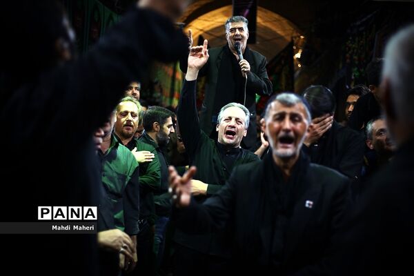 سوگواری تاسوعای حسینی در بازار  تهران