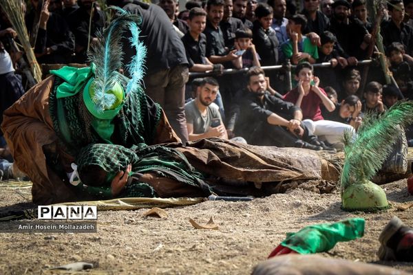 آیین « خیمه سوزان » عاشورای حسینی در ارومیه