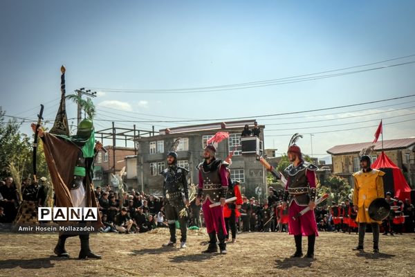آیین « خیمه سوزان » عاشورای حسینی در ارومیه