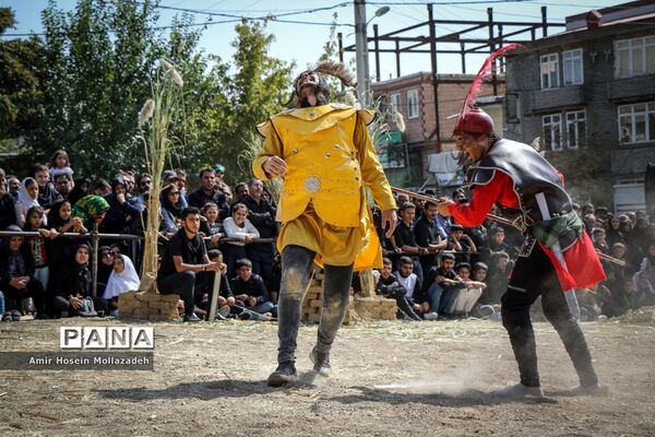 آیین « خیمه سوزان » عاشورای حسینی در ارومیه