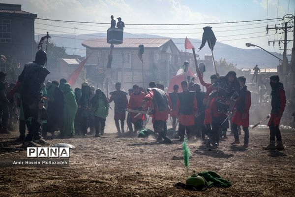 آیین « خیمه سوزان » عاشورای حسینی در ارومیه