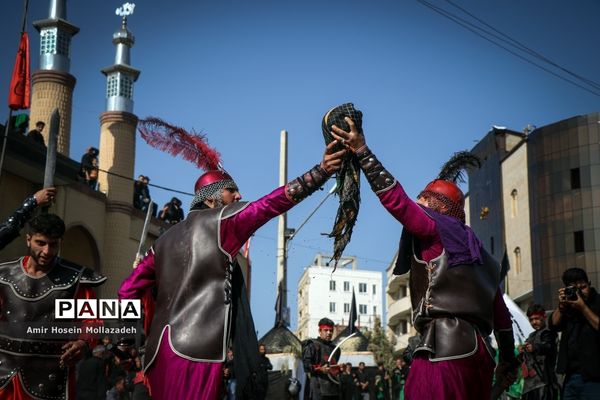 آیین « خیمه سوزان » عاشورای حسینی در ارومیه