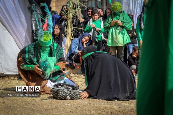 آیین « خیمه سوزان » عاشورای حسینی در ارومیه