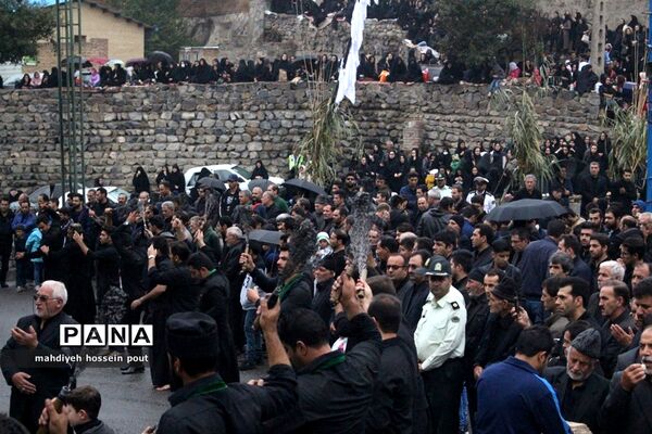 مراسم شاه حسین گویان عاشورای حسینی شهرستان کلیبر