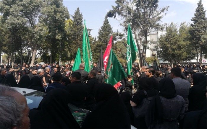 قبله تهران در ماتم ابا عبدالله حسین(ع)