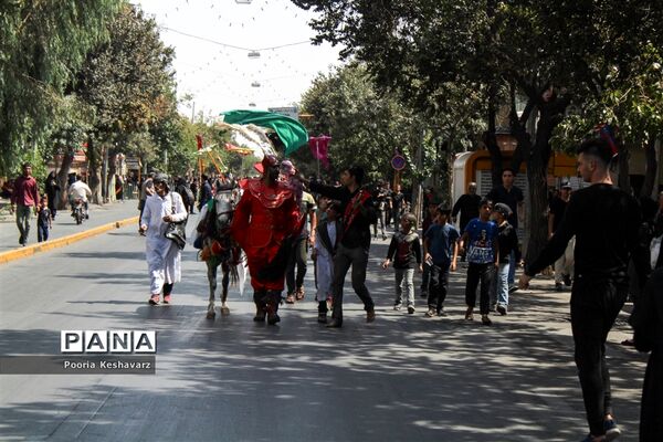 آیین خیمه سوزی در شیراز