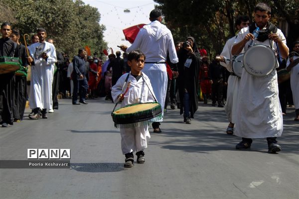 آیین خیمه سوزی در شیراز