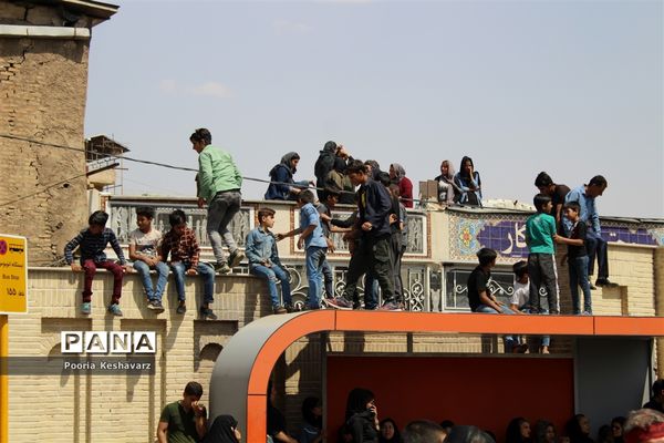 آیین خیمه سوزی در شیراز