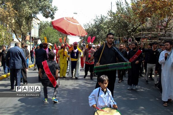 آیین خیمه سوزی در شیراز