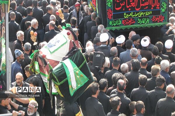 مراسم نخل گردانی در شهرستان خوسف