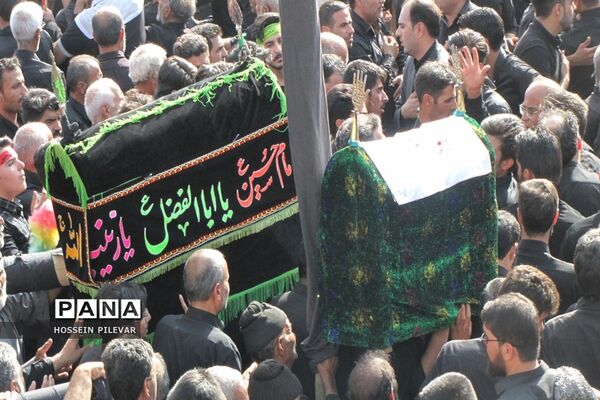 مراسم نخل گردانی در شهرستان خوسف