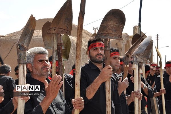 مراسم بیل زنی درشهرستان خوسف