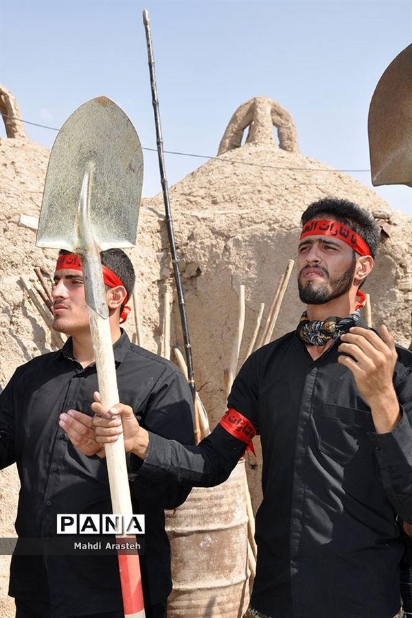 مراسم بیل زنی درشهرستان خوسف