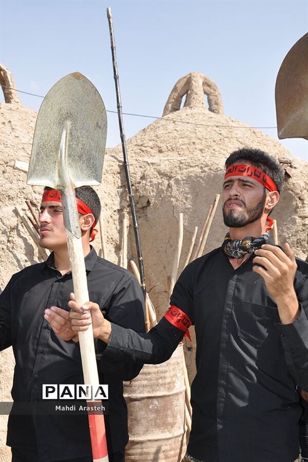 مراسم بیل زنی درشهرستان خوسف