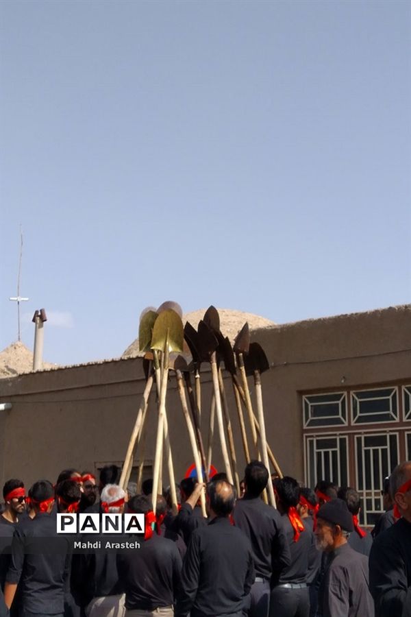 مراسم بیل زنی درشهرستان خوسف