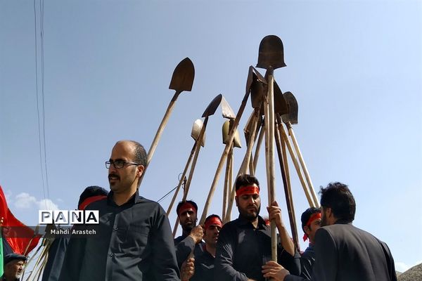 مراسم بیل زنی درشهرستان خوسف