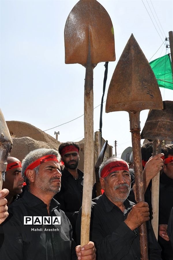 مراسم بیل زنی درشهرستان خوسف