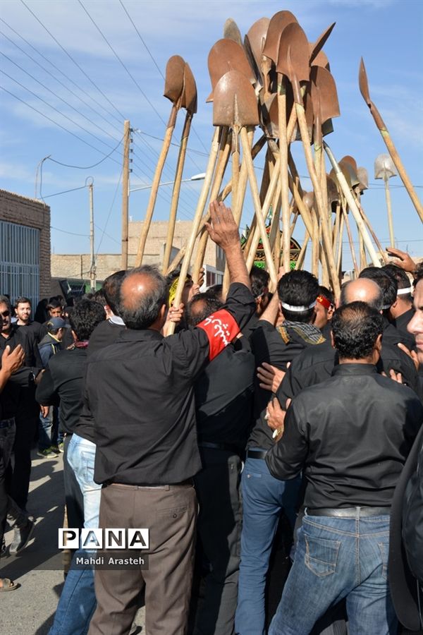 مراسم بیل زنی درشهرستان خوسف