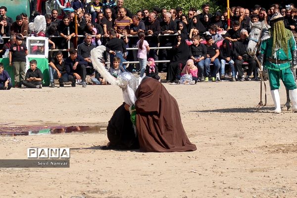 مراسم شبیه خوانی  در محله شنب قازان تبریز