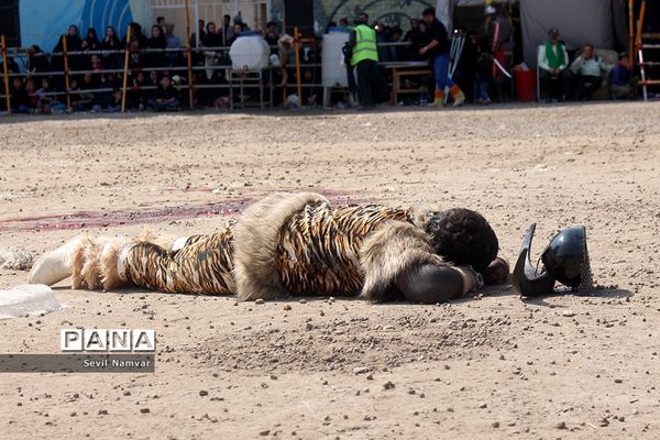 مراسم شبیه خوانی  در محله شنب قازان تبریز