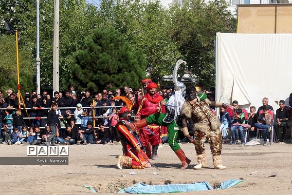 مراسم شبیه خوانی  در محله شنب قازان تبریز