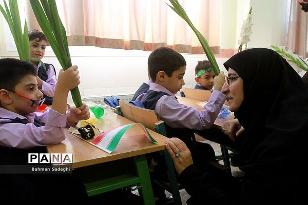 مراسم آغاز سال تحصیلی غنچه ها و شکوفه های امید