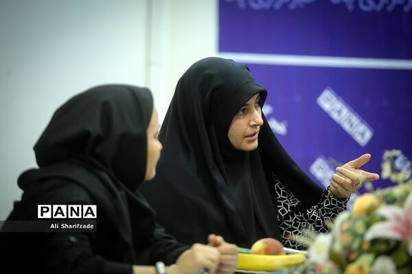 حضور معصومه ابتکار، معاون امور زنان و خانواده ریاست جمهوری در خبرگزاری پانا