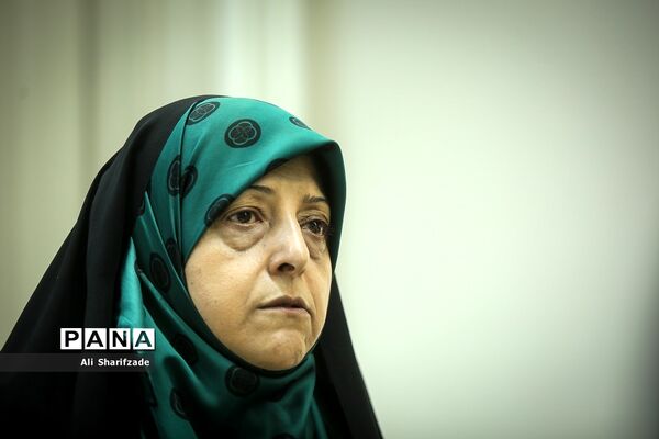 حضور معصومه ابتکار، معاون امور زنان و خانواده ریاست جمهوری در خبرگزاری پانا