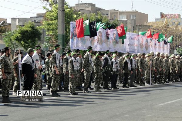 رزمایش یاوران ولایت،خادمان امنیت  در شهرقدس