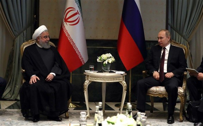 تسلیت پوتین به روحانی: برای تلافی شرارت آماده‌ایم