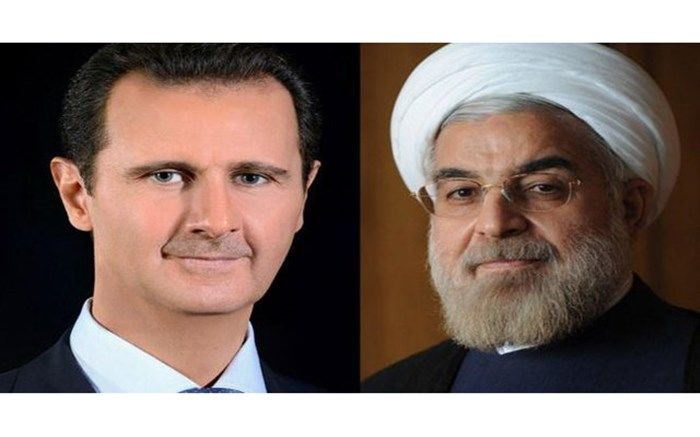 تسلیت بشار اسد به حسن روحانی