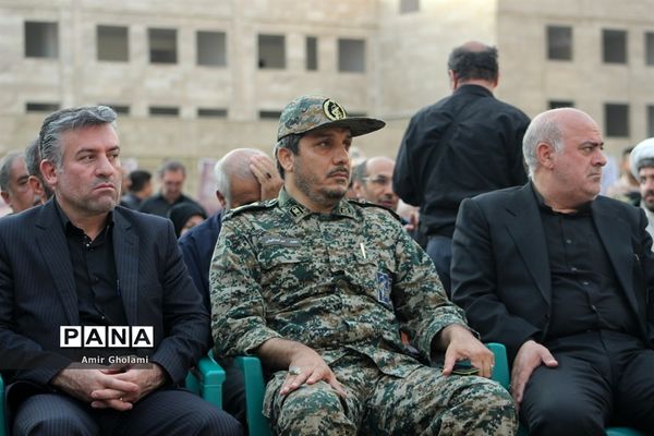 افتتاحیه نمایشگاه هفته دفاع مقدس در چهاردانگه