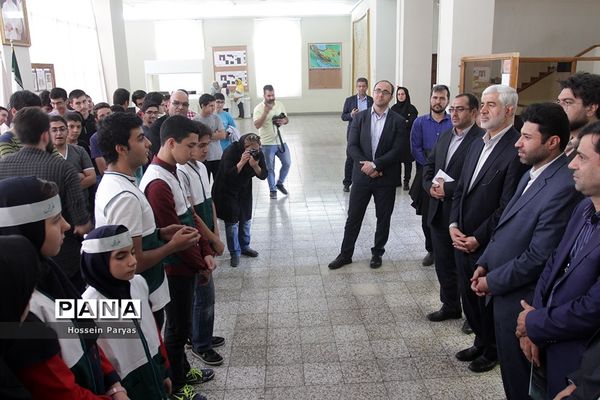 بازدید دانش آموزان از موزه ملی ایران