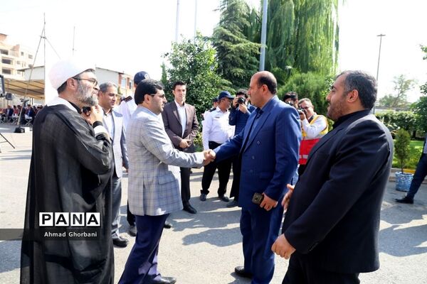 تجلیل از آتش‌نشانان ساری