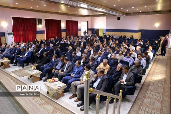 مراسم تکریم و معارفه مدیرکل  اداره نوسازی مدارس استان آذربایجان شرقی