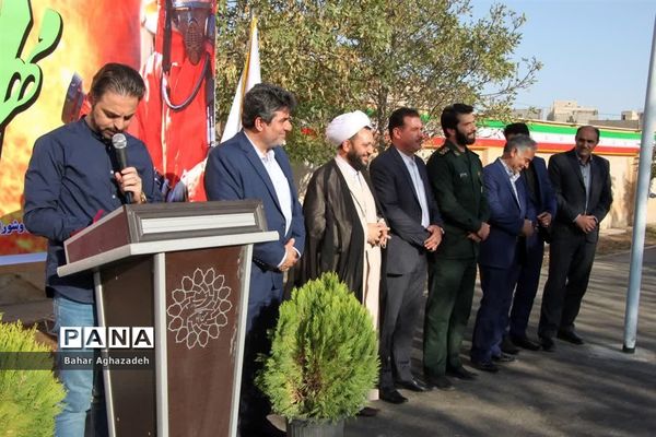 مراسم تجلیل از آتش نشانان فشافویه