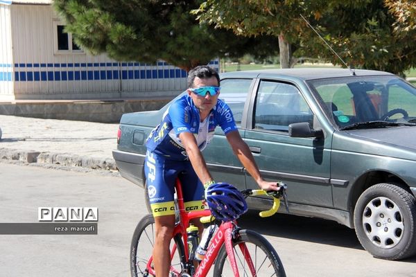 پایان دوره نخست  توردوچرخه سواری  ایران-آذربایجان در ارومیه