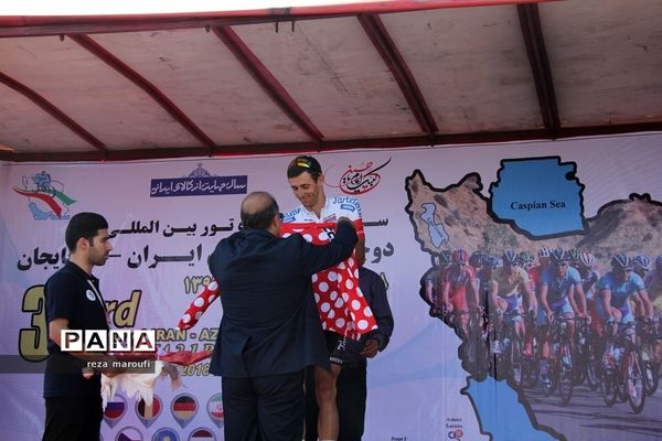 پایان دوره نخست  توردوچرخه سواری  ایران-آذربایجان در ارومیه