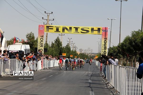 پایان دوره نخست  توردوچرخه سواری  ایران-آذربایجان در ارومیه