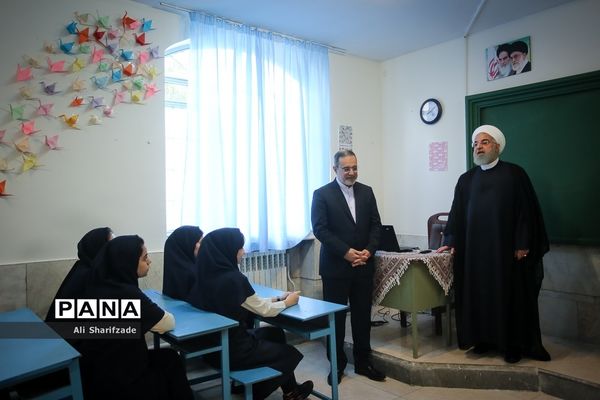 آغاز سال تحصیلی 98-97 با حضور رئیس‌جمهوری