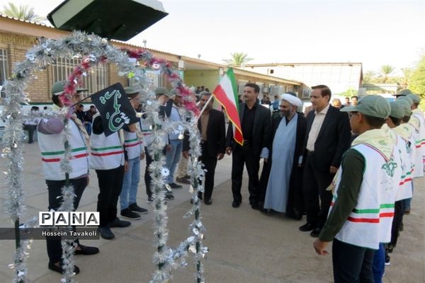 آیین بازگشایی مدارس درشهرستان طبس
