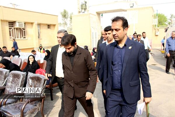 آیین آغاز سال تحصیلی جدید با حضور استاندار و مدیرکل آموزش و پرورش خوزستان