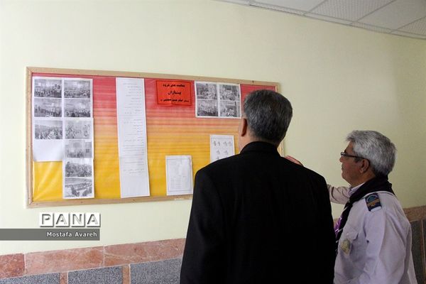 بازدید رئیس سازمان دانش‌آموزی استان خراسان جنوبی از مدرسه امام حسن مجتبی (ع) شهرستان قاین