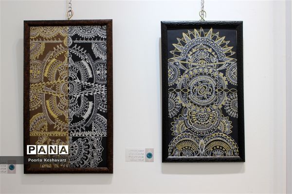 نمایشگاهی از نقاشی های دیجیتال دو دانش آموز شیرازی