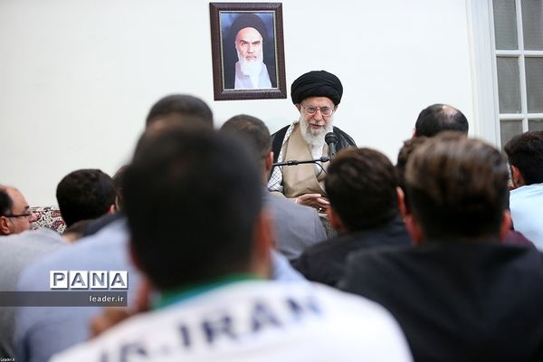 دیدارمدال‌آوران بازی‌های آسیایی اندونزی با رهبرمعظم انقلاب