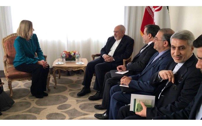 دیدار برجامی ظریف و موگرینی در نیویورک